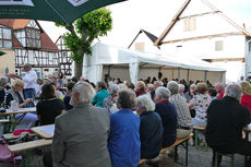 Sommerserenade vor dem "Chorfürst" (Foto: Karl-Franz Thiede)